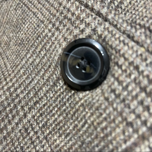 🌱 Vintage Herringbone Tweed Jacket - Picture 5 of 10